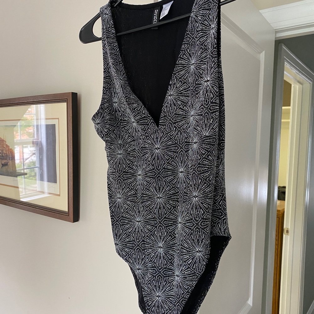 H&M sparkly bodysuit!
